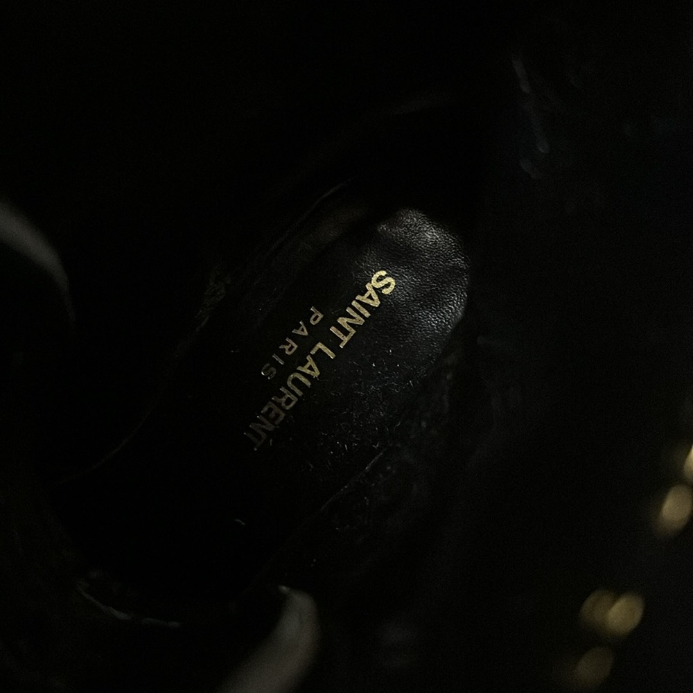 Saint Laurent ysl booties 37 brown - Picture 2 of 5